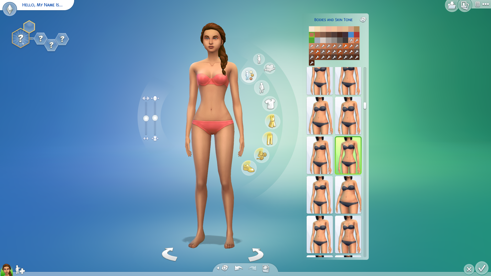 Sims 4 extreme body sliders